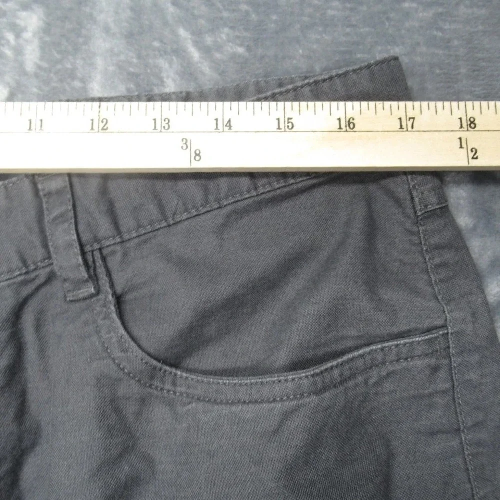 The North Face Pants Mens 34x29 Short Gray Baggy Wide Leg Boot‎ iking Gorpcore